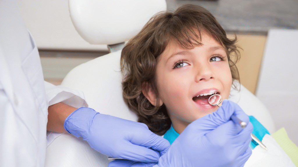 revisión dental infantil